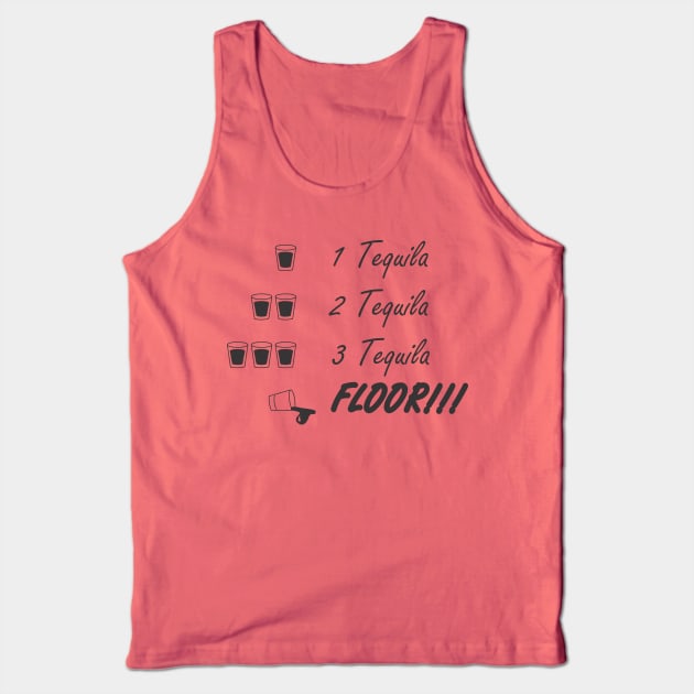 1 Tequila 2 Tequila Tank Top by cxtnd